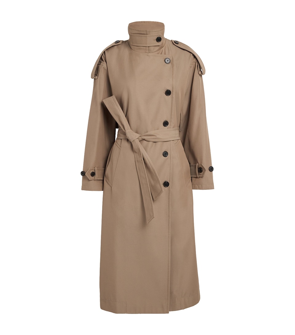 Twill Favi Trench Coat