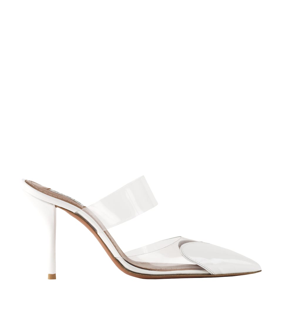 Patent Leather Le Coeur Mules 90