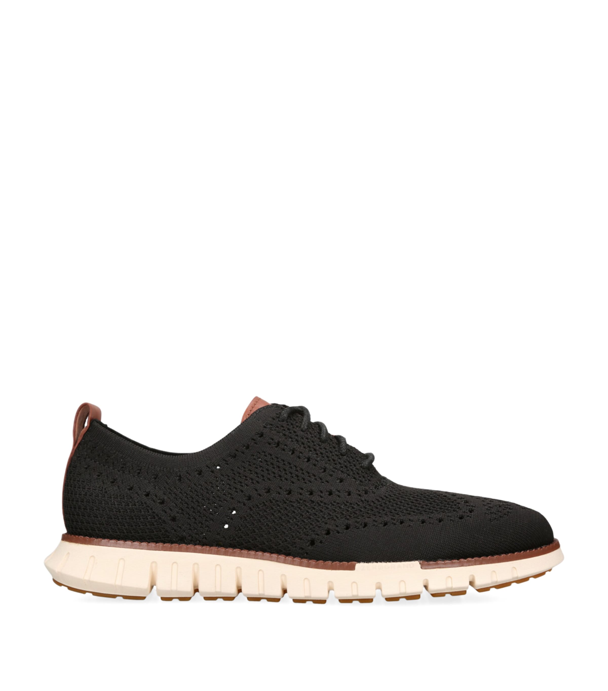 Cole Haan Black ZERØGRAND StitchLite Oxford Shoes | Harrods US