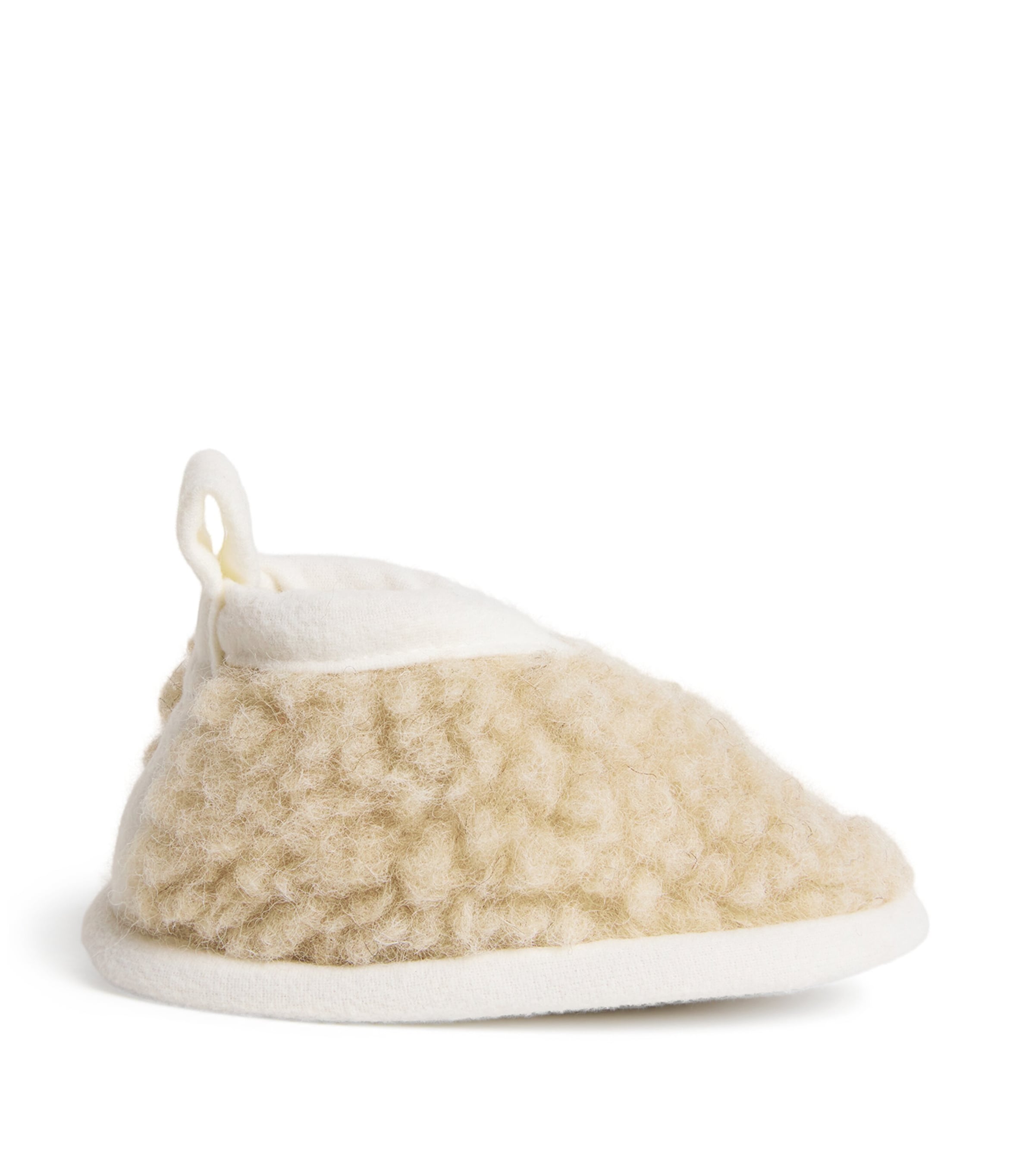 Binibamba Merino Wool Booties (6-12 Months) Peanut