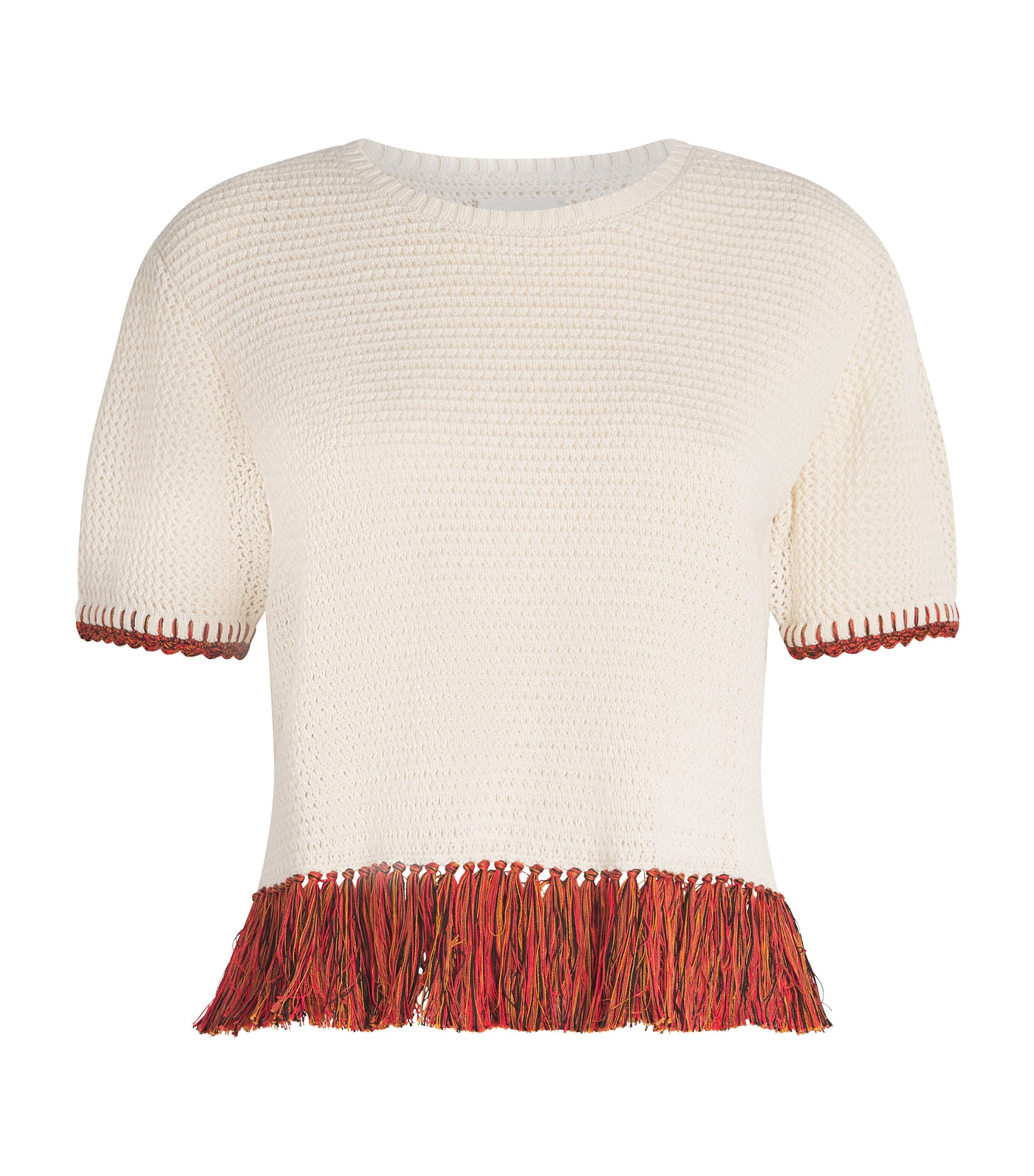 Crochet Fringe Amada T-Shirt