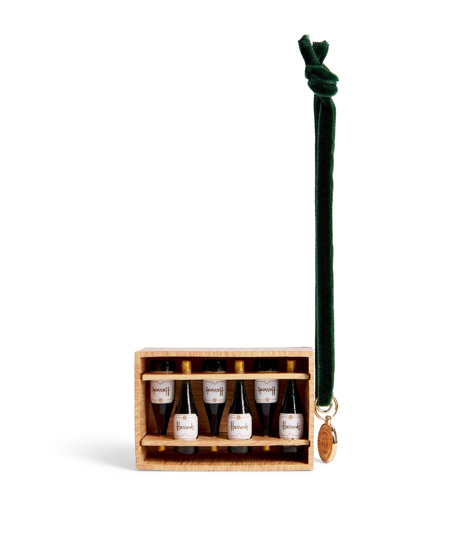 Harrods Harrods Wine Crate Tree Decoration