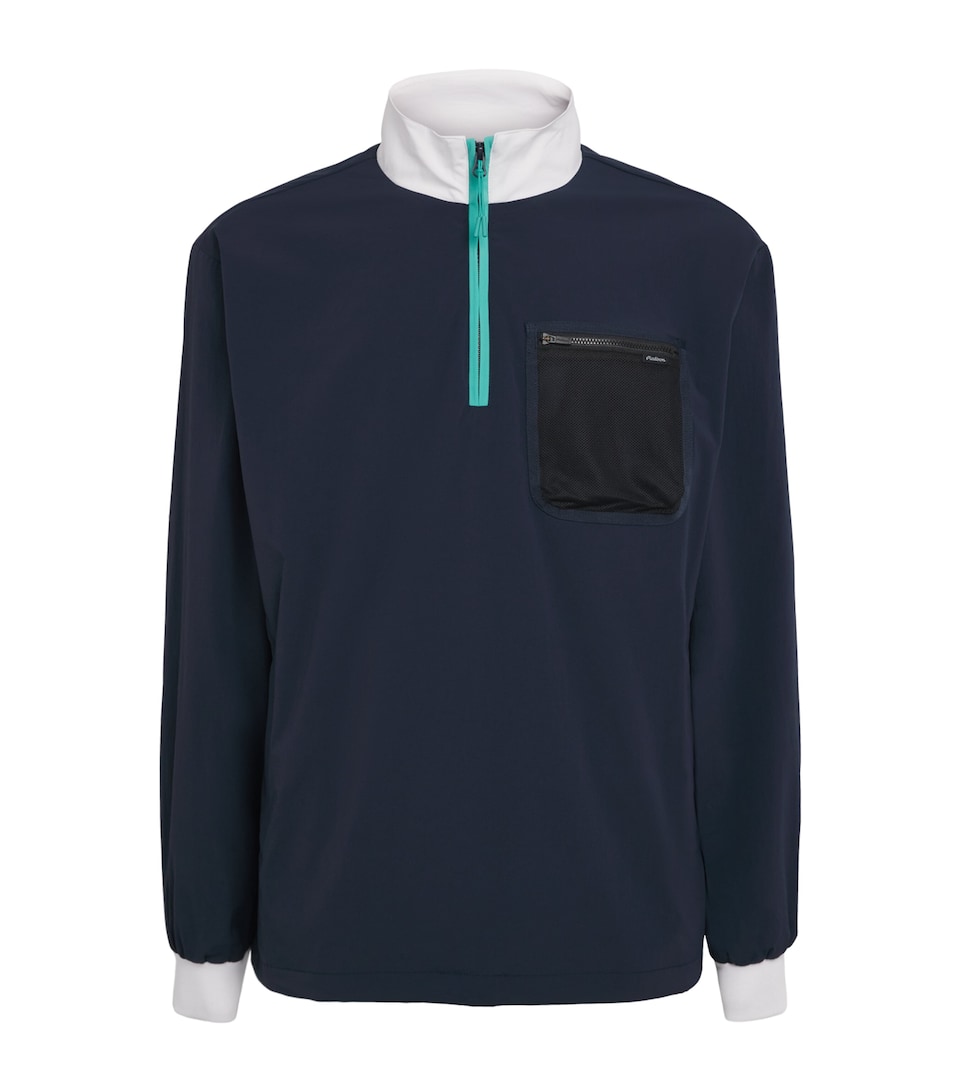 Malbon Mens Cascade Windshirt Midnight