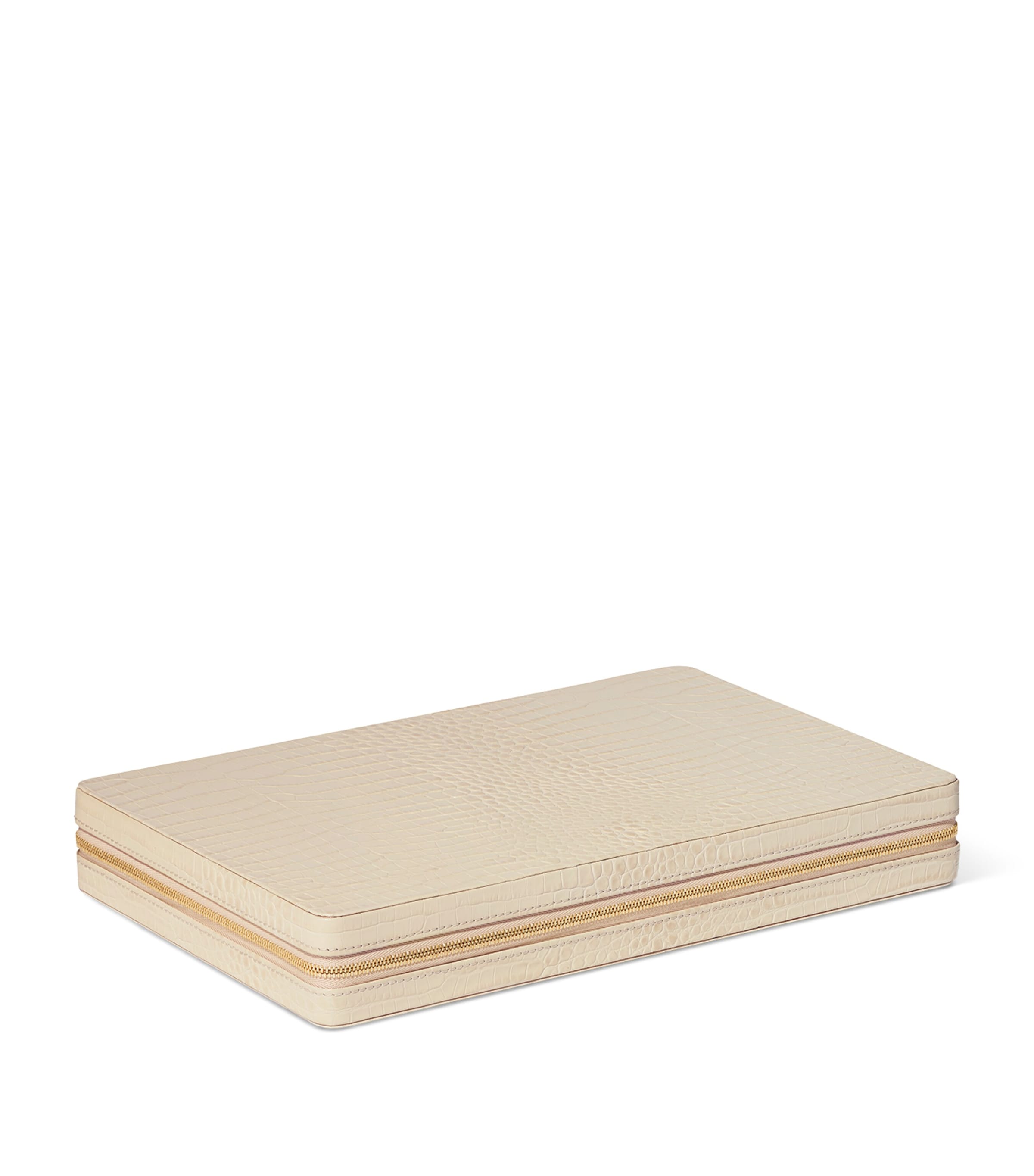 Leather Enzo Travel Backgammon Set