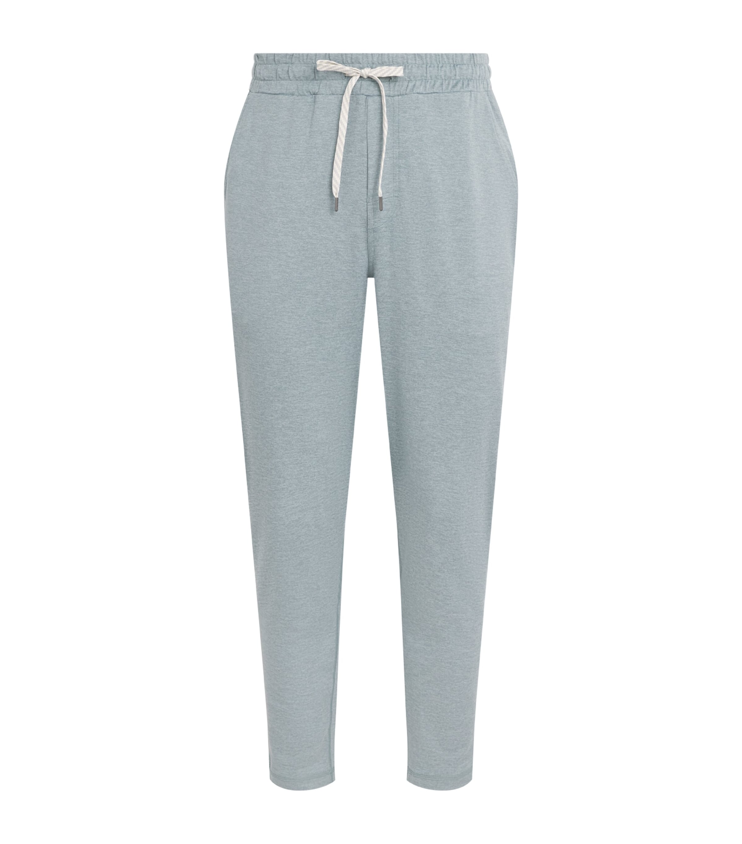 VUORI Mens Ponto Performance Sweatpants Hyb Misty Blu Heathr