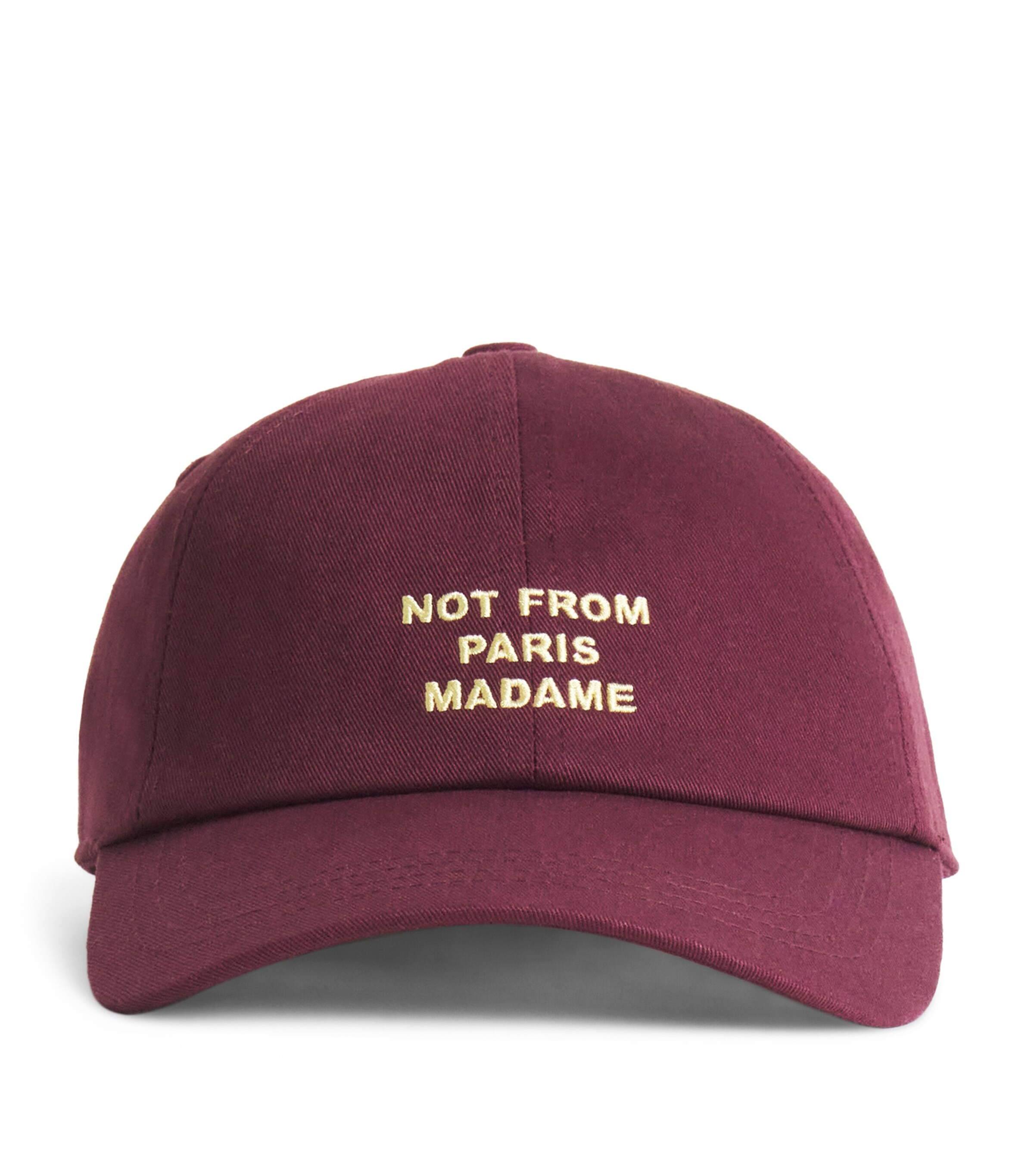 Cotton Slogan Baseball Cap