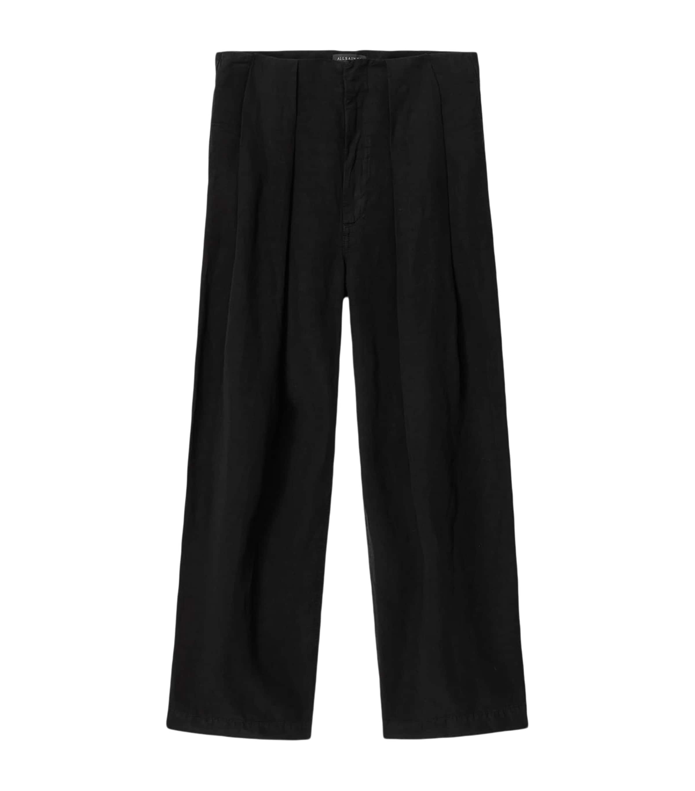 AllSaints Womens Phi Trousers Black