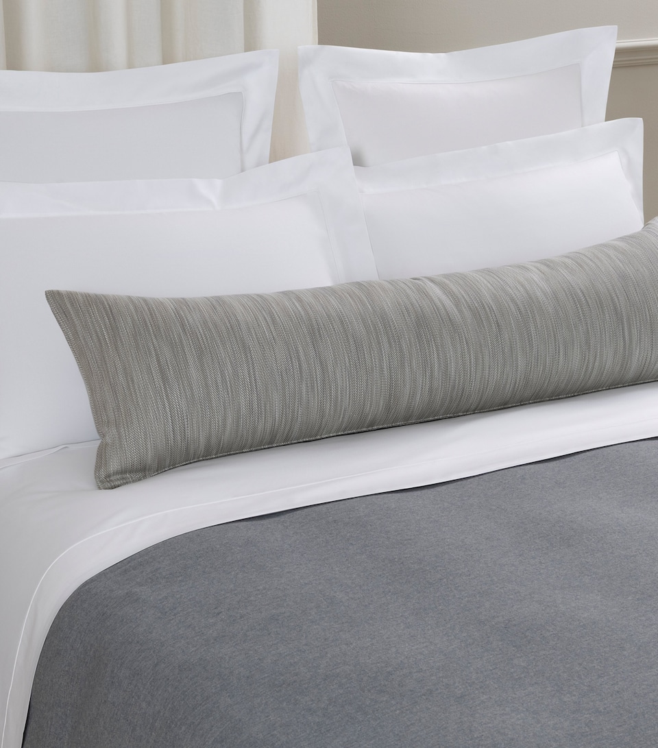 Frette Lounge Decorative Cushion Cover (40cm x 140cm) Warm Grey