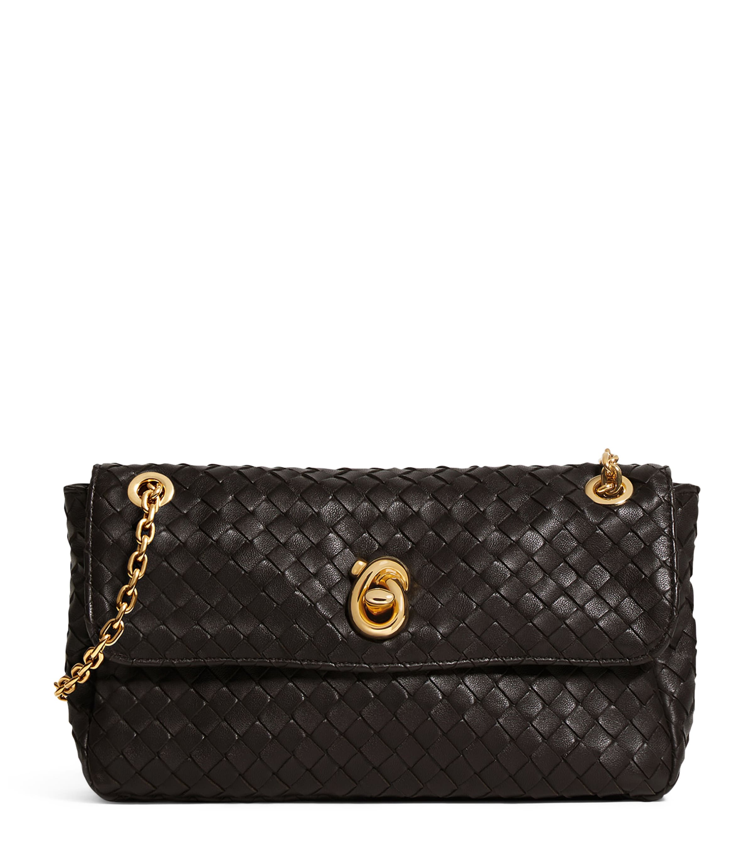 Bottega Veneta Leather Madison Shoulder Bag