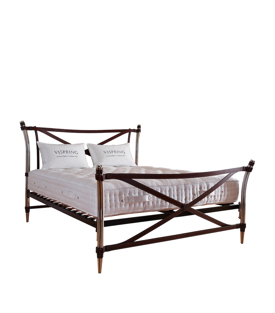 Vispring Firm Bedstead Supreme Mattress (150cm x 200cm) White