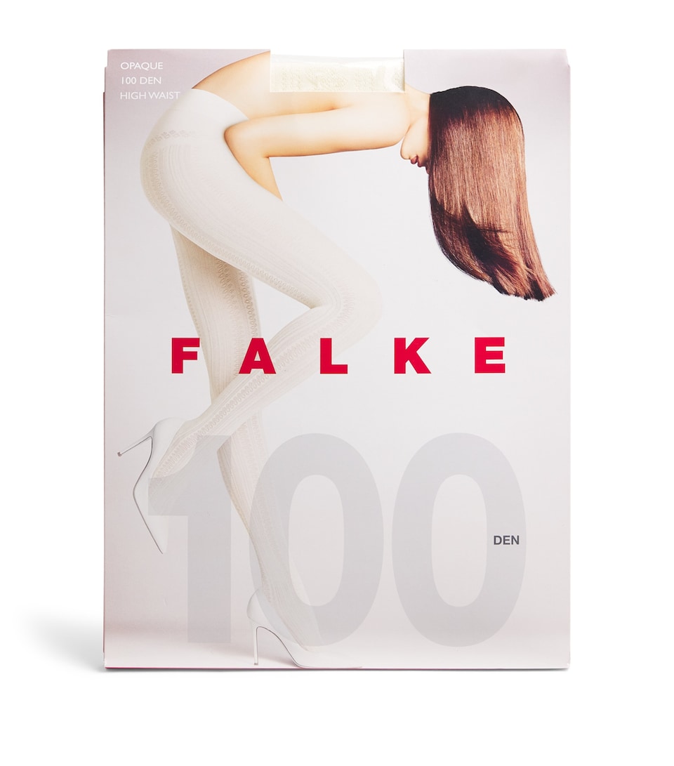 Falke Womens Midwinter 100 Tights Off White