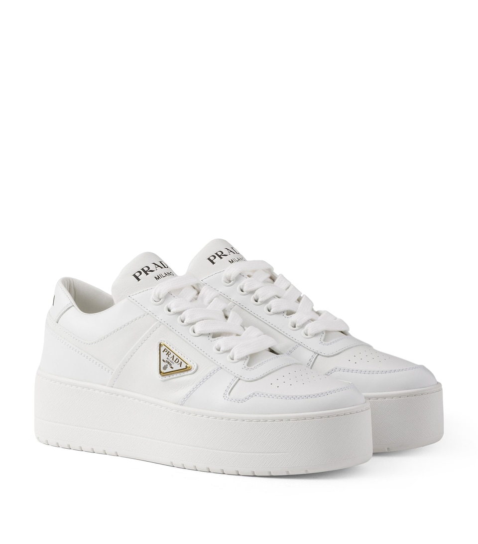 Leather Downtown Sneakers