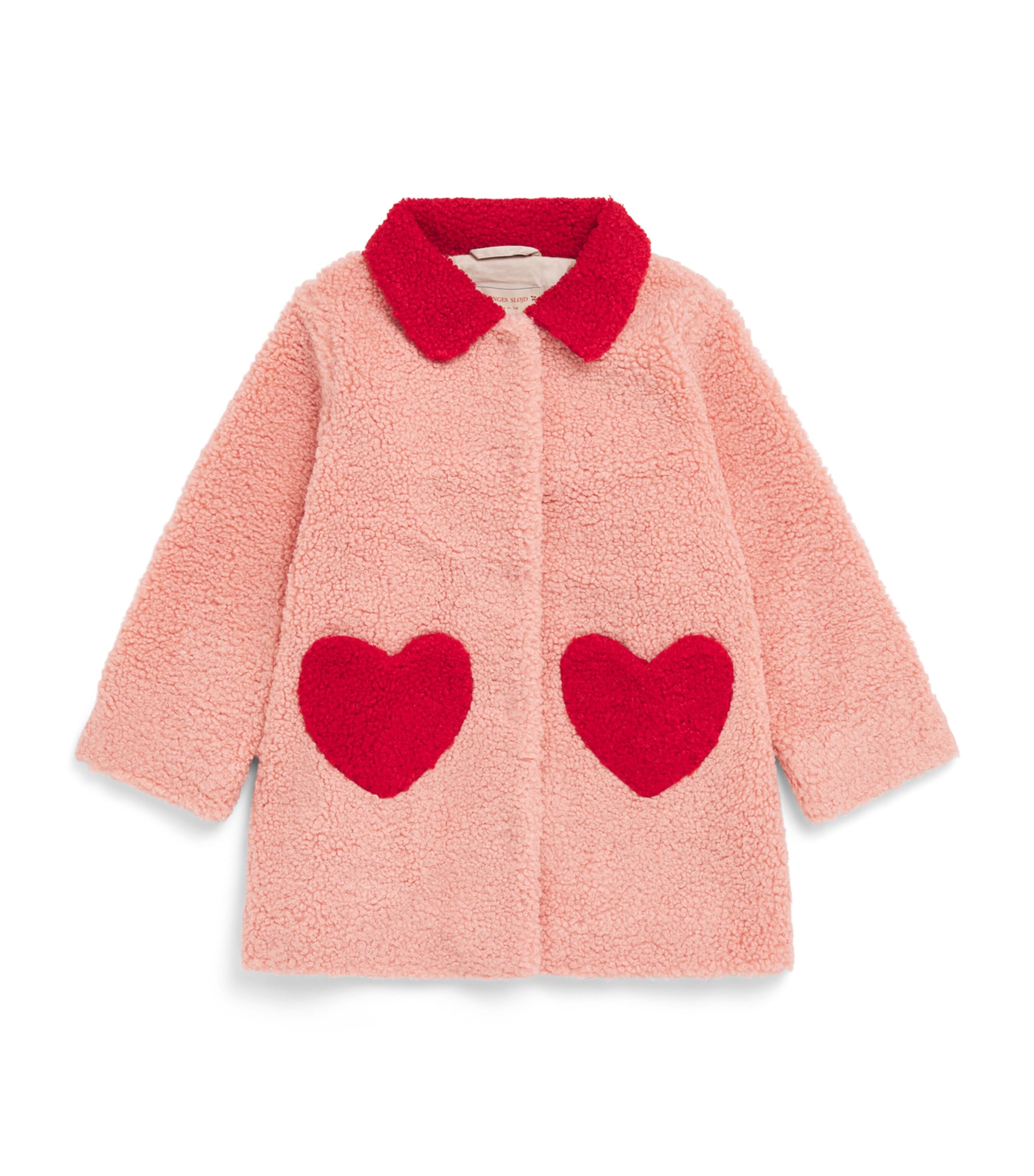KONGES SLOJD Fleece Calin Coat (18 Months – 10 Years) Rose