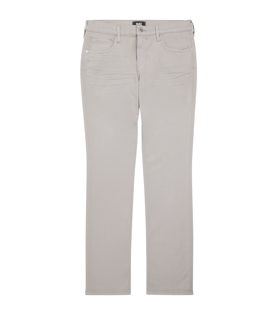 PAIGE Mens Federal Slim-Straight Jeans Shark Skin