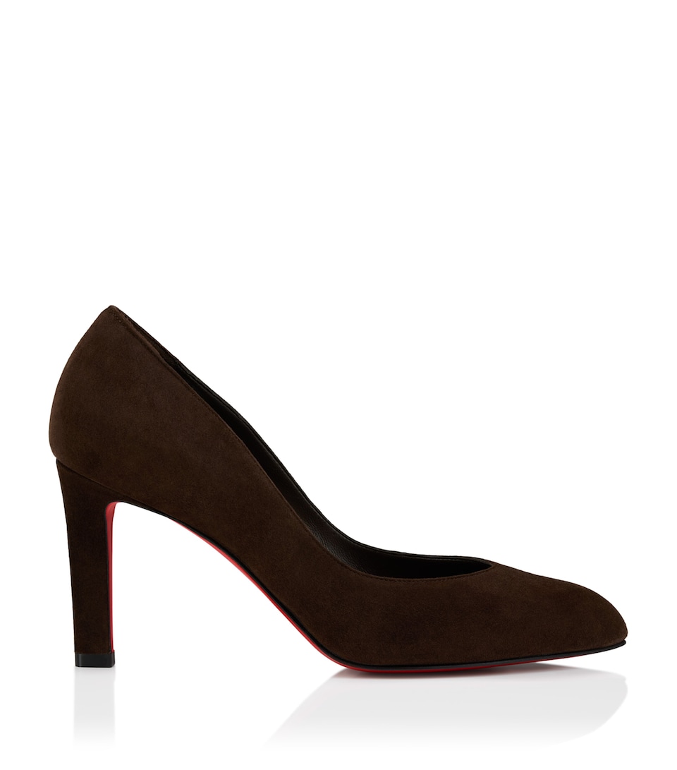Christian Louboutin Fannylove 85 Suede Pumps
