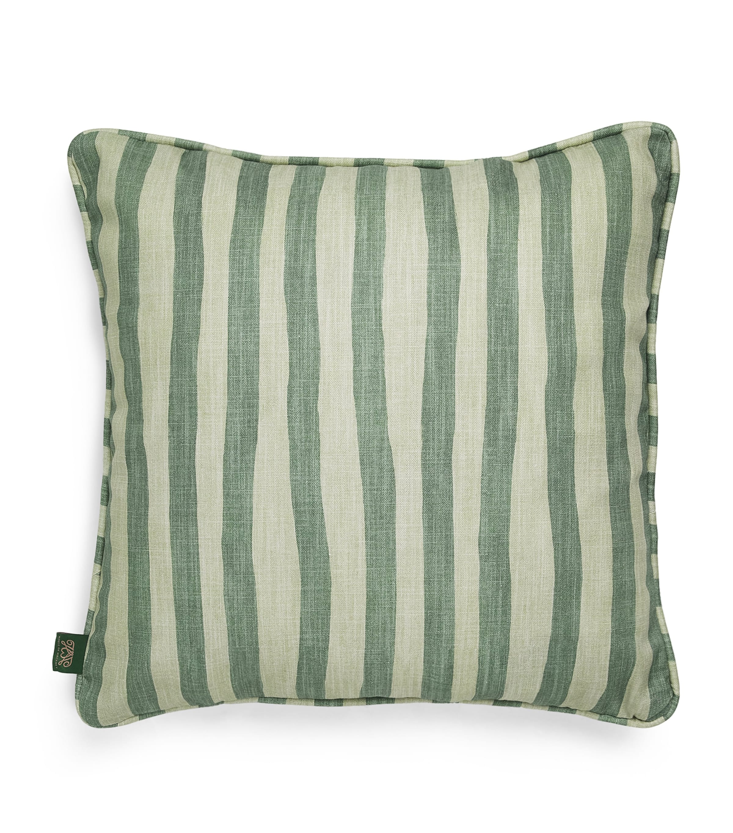 Cotton-Linen Artist's Stripe Cushion (40cm x 40cm)