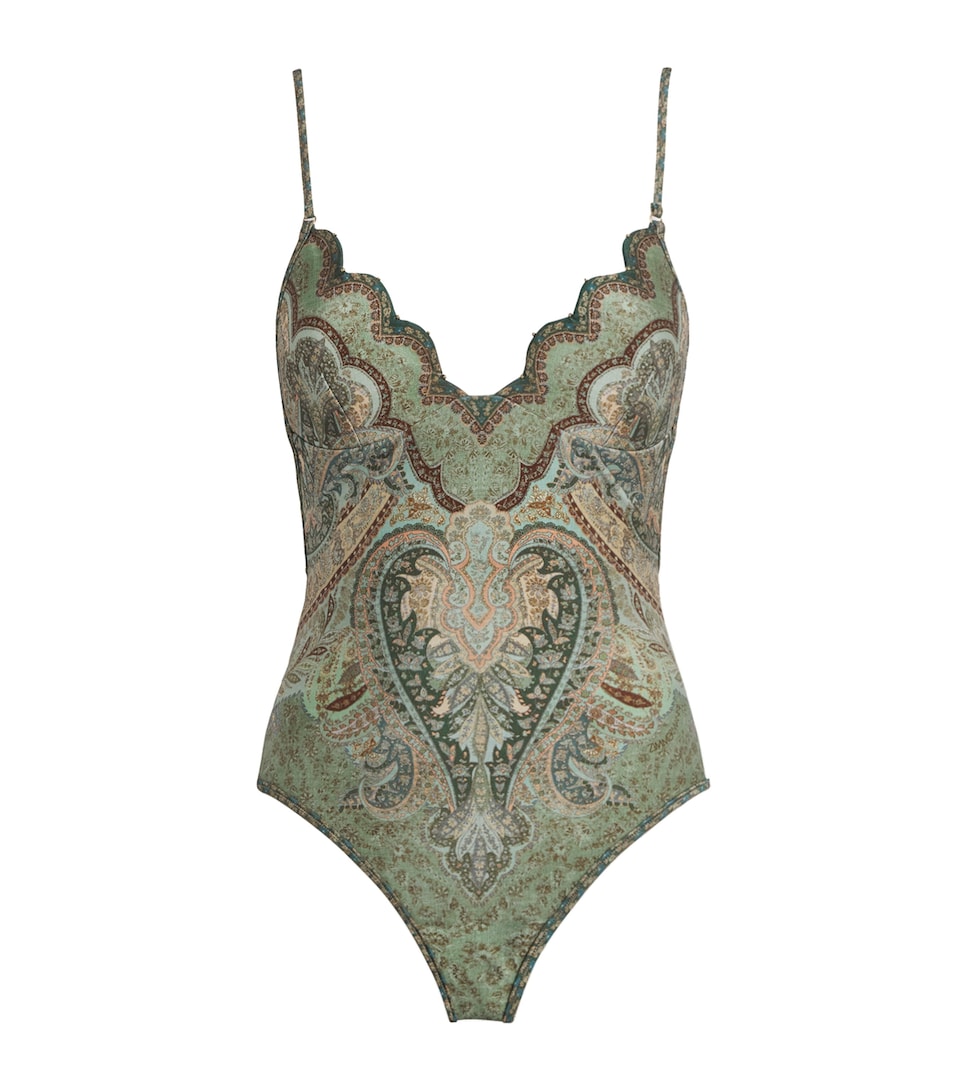 Scallop-Detail Wanderlust Swimsuit