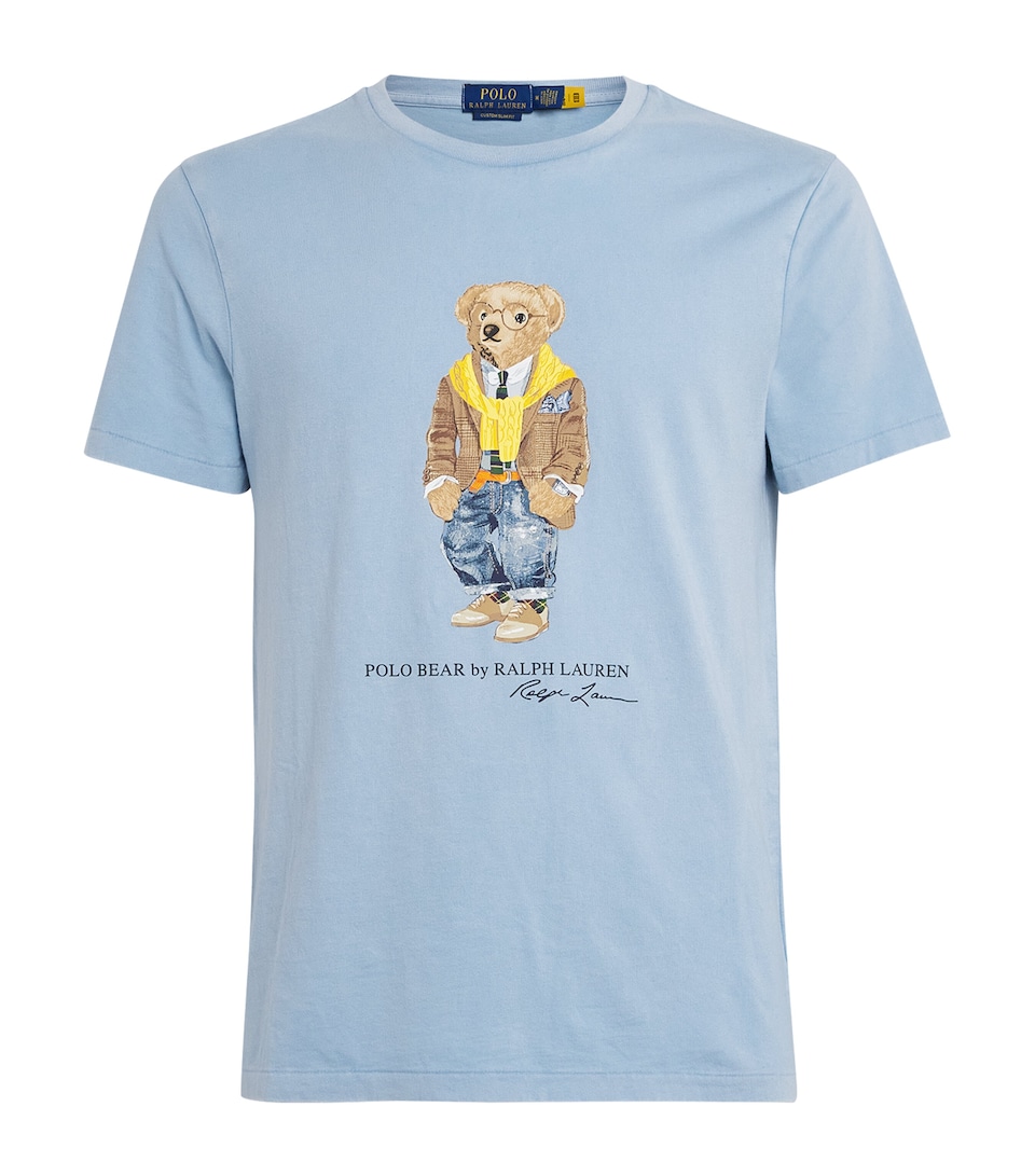 Cotton Custom Fit Polo Bear T-Shirt