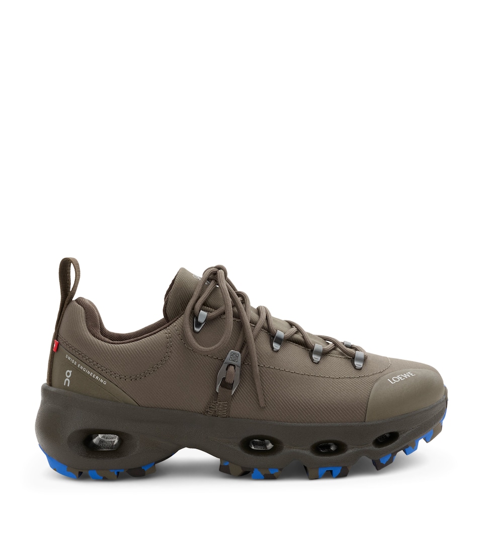 LOEWE x On Cloudsolo Hiker Sneakers Dark Khaki