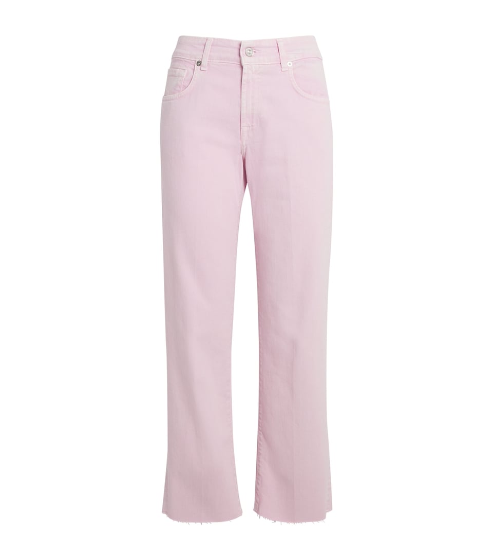 Calie High-Rise Straight Jeans