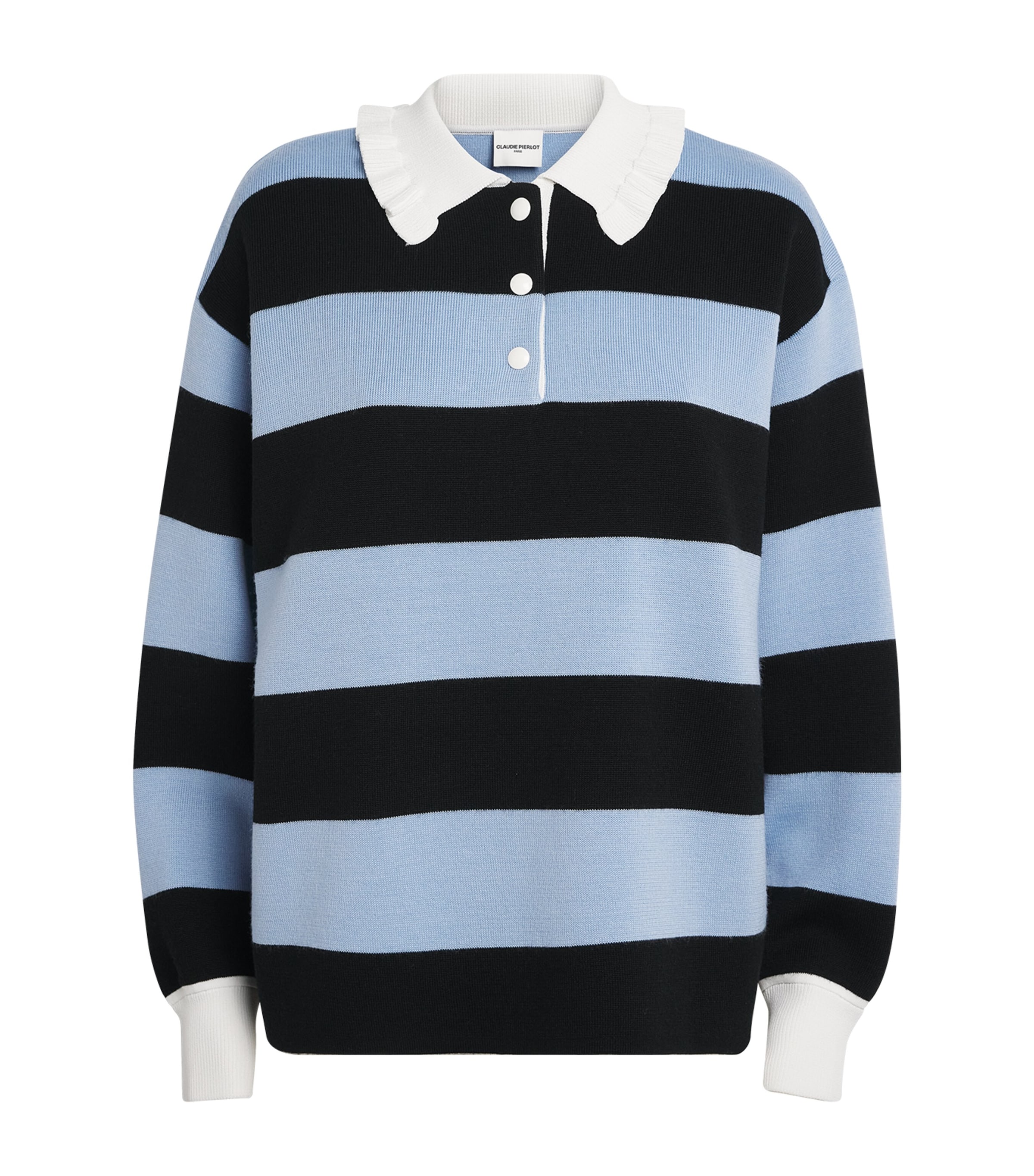 Wool-Blend Stripe Sweater