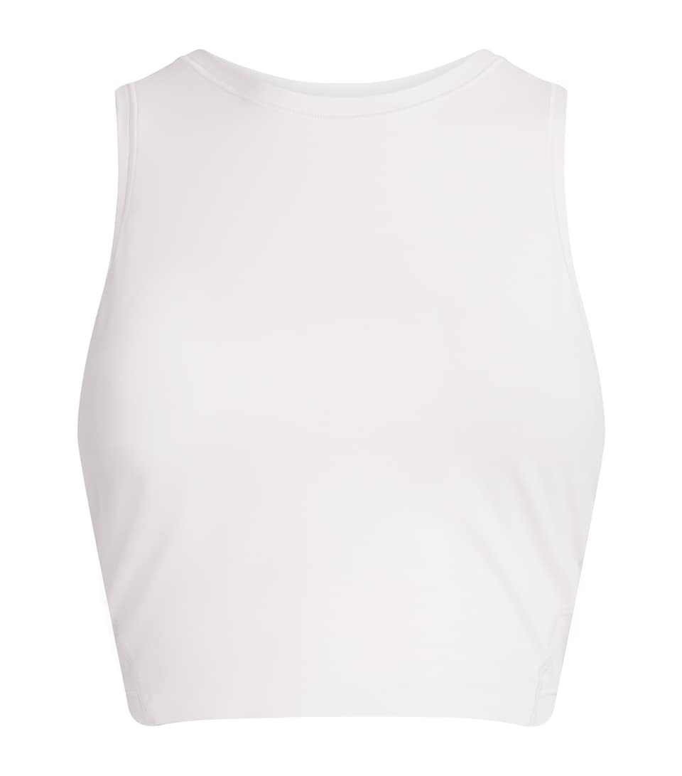 On Womens Studio Cropped Tank Top White