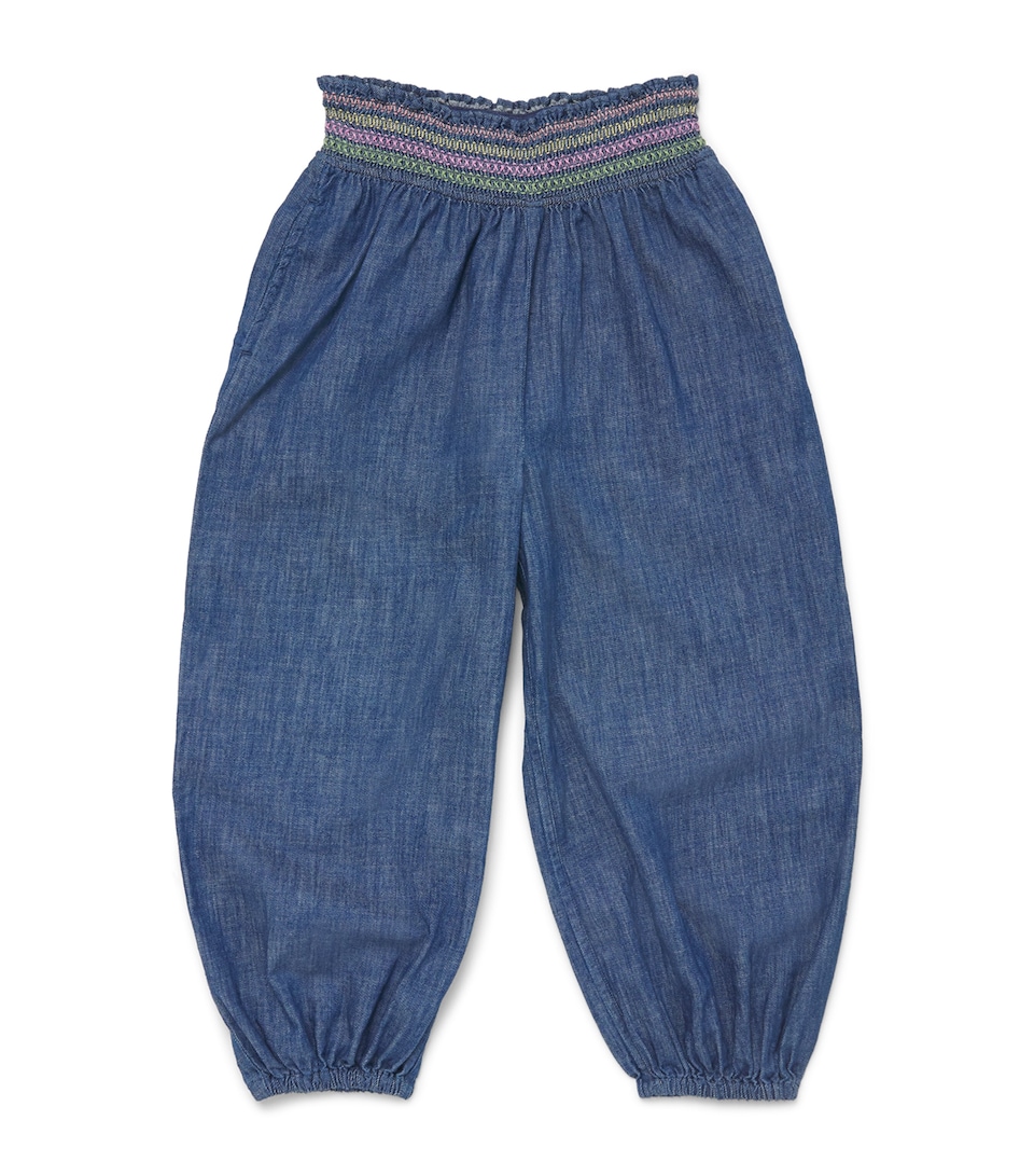 Denim Shirred Tallow Jeans (1-12 Years)