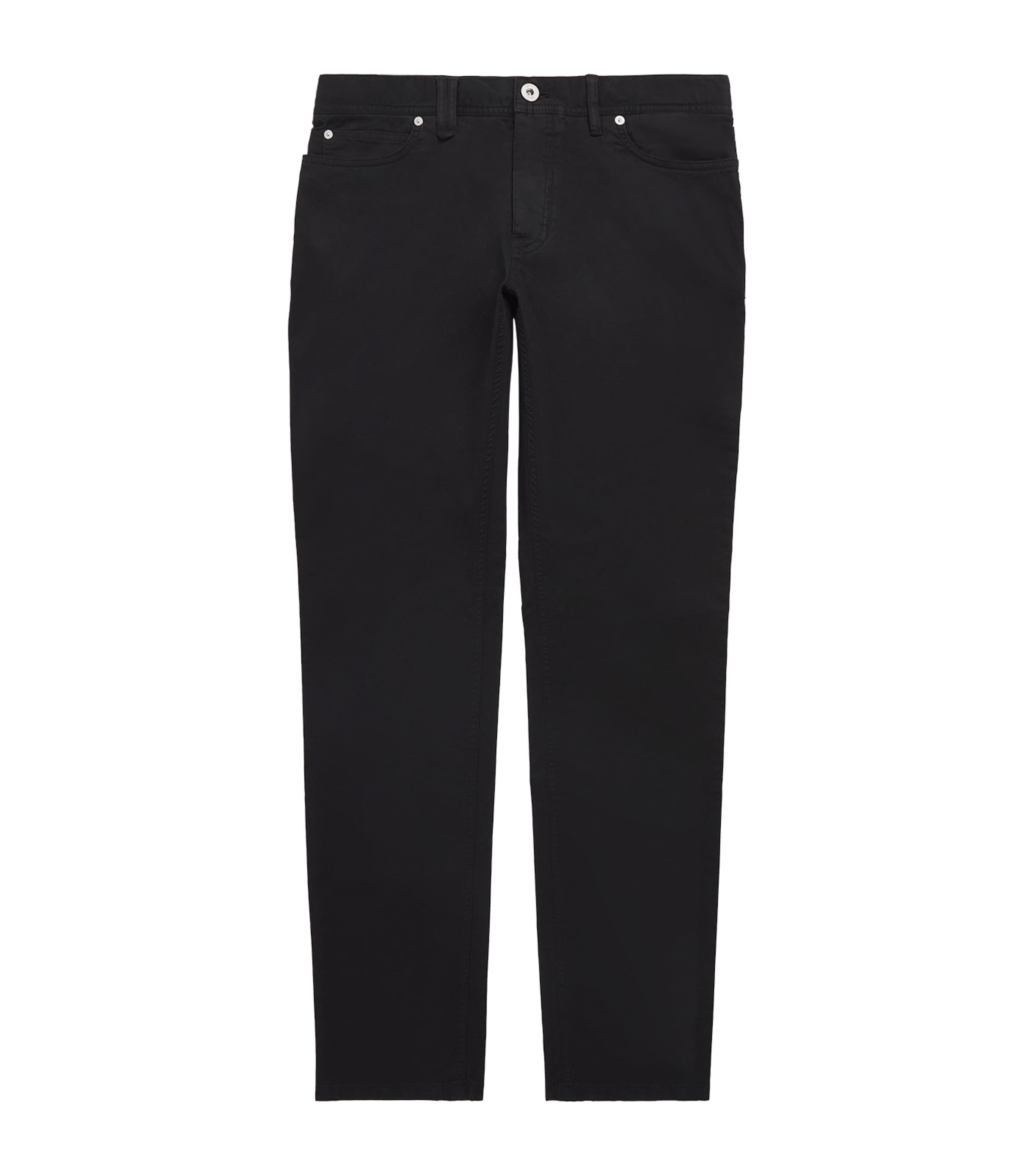Brioni Mens Organic Denim Meribel Straight Jeans