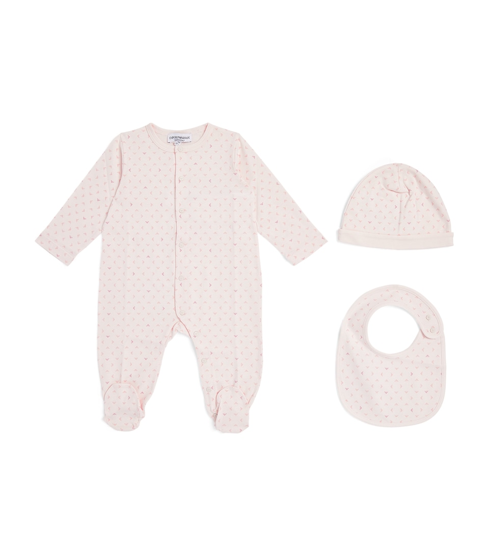 All-In-One, Hat and Bib Set (1-9 Months)