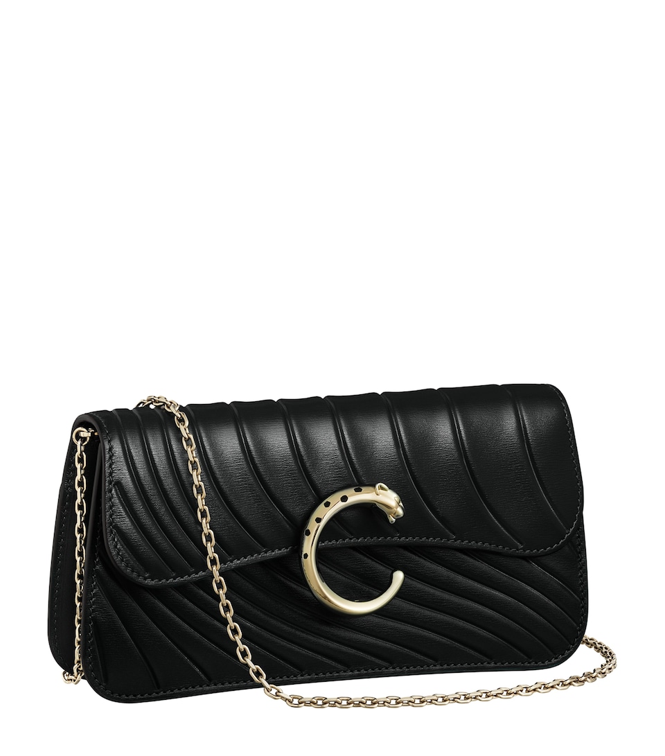 Mini Leather Panthère de Cartier Cross-Body Bag