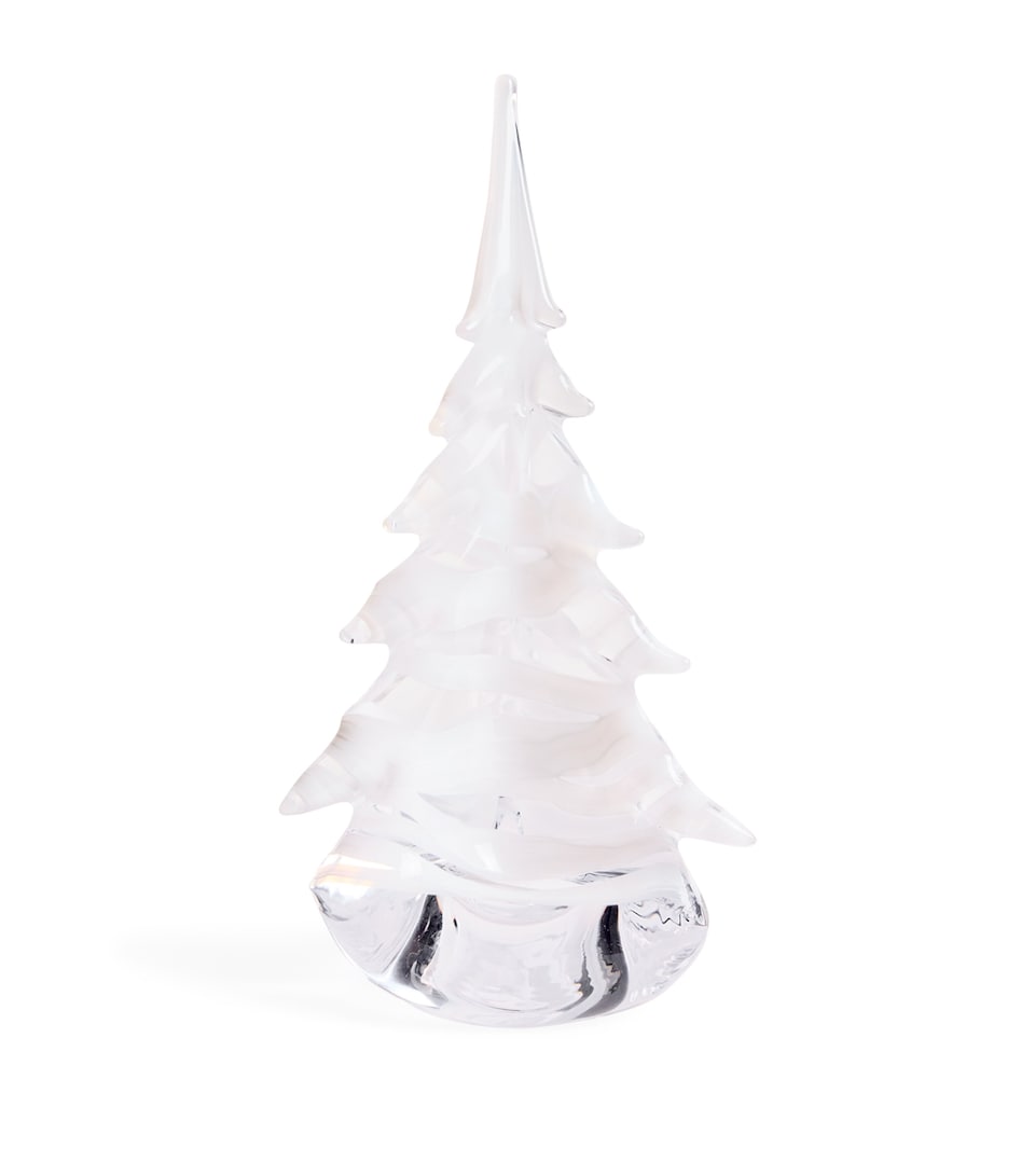 Glass Vermont Snowdrift Christmas Tree Ornament
