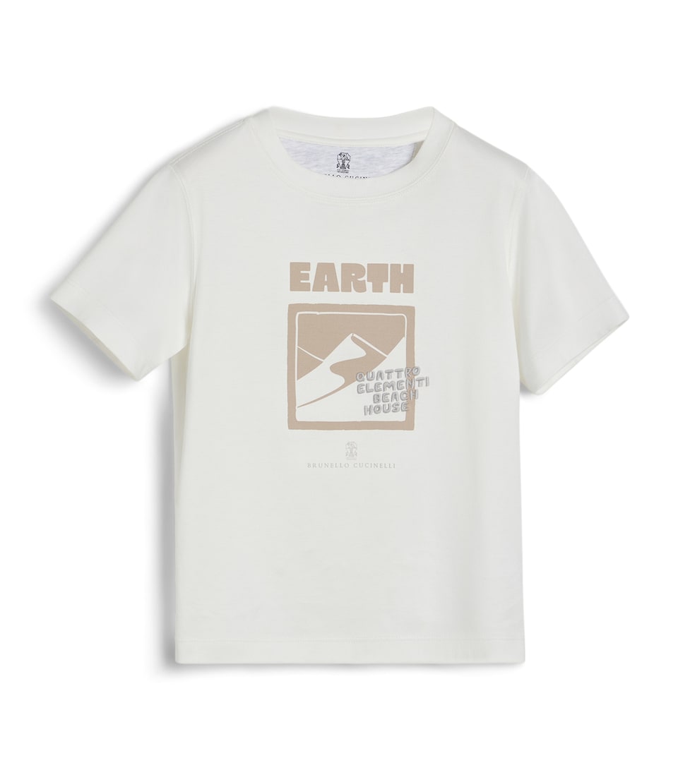 Cotton Earth Graphic T-Shirt (4-6 Years)