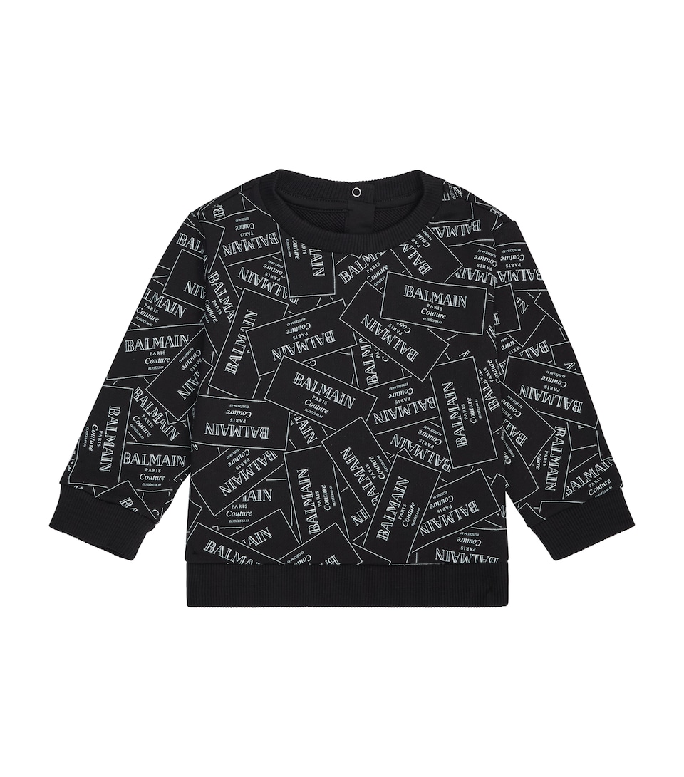 Sticker Print Logo Sweatshirt (3-36 Months)