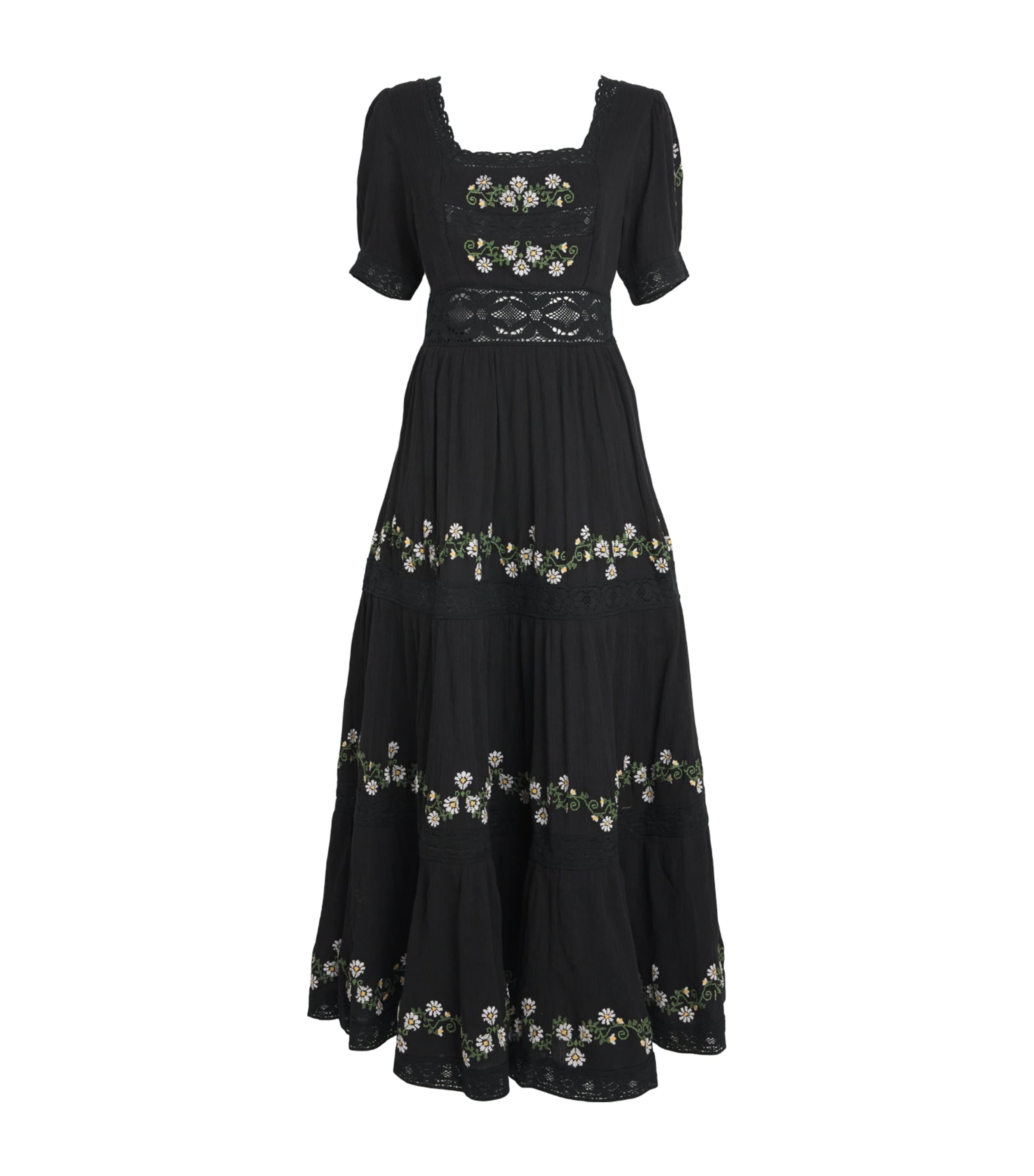 Cotton Philippa Midi Dress