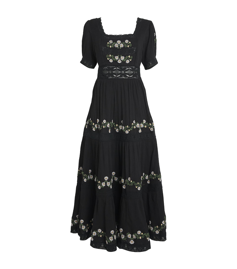 Cotton Philippa Midi Dress