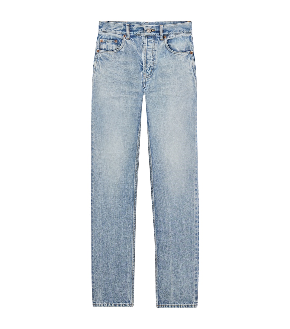 Straight High-Rise Jeans