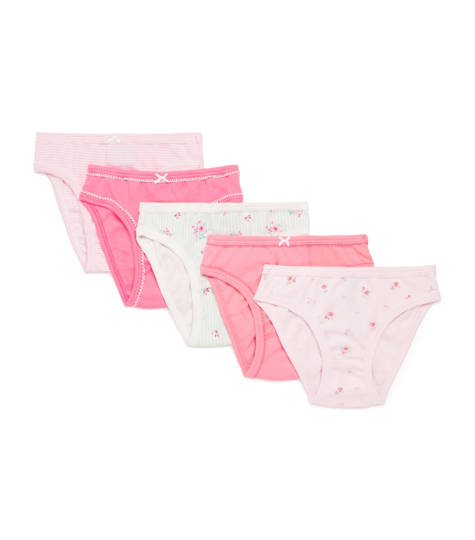 Set of 5 Cotton Briefs (2-12 Years)