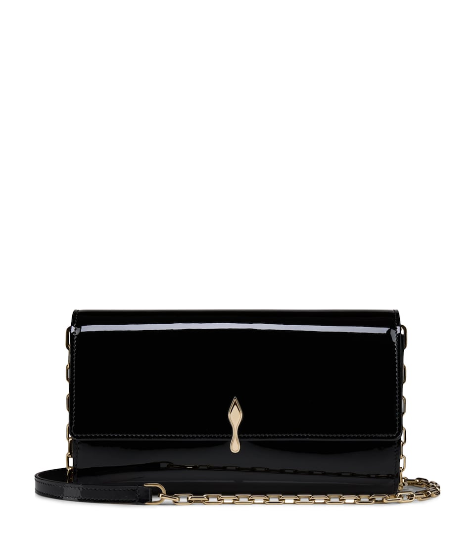 Christian Louboutin Bettina Soft Patent Wallet-On-Chain