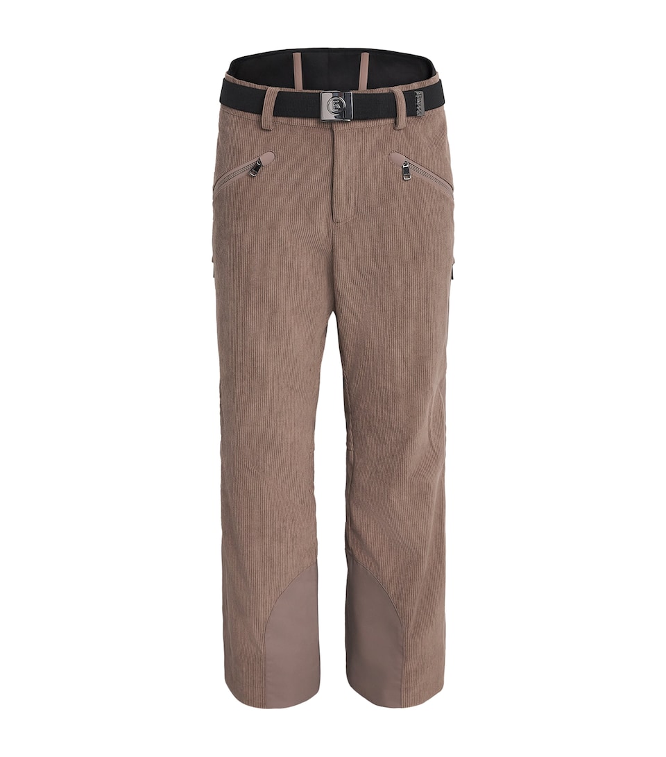 Bogner Mens Corduroy Corven Ski Trousers Pine Cone