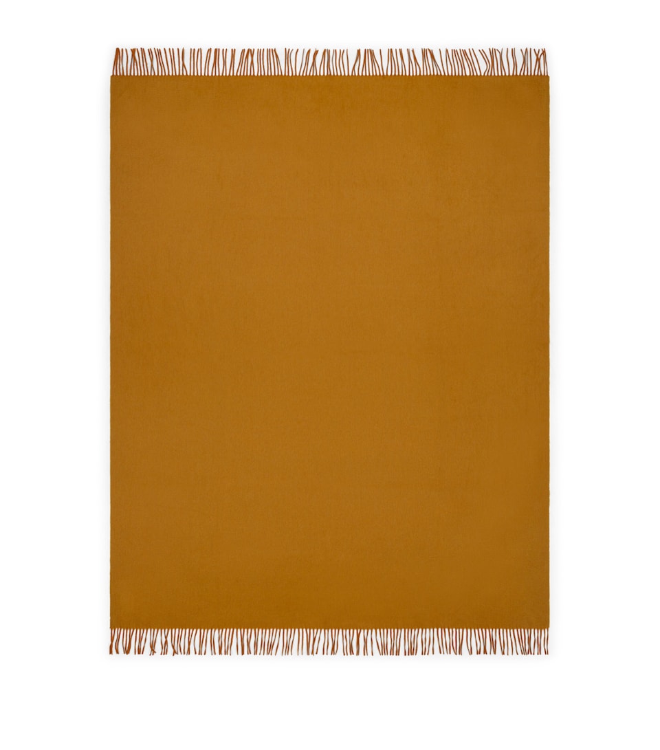 Begg x Co Cashmere Arran Solid Throw (147cm x 183cm) Chai