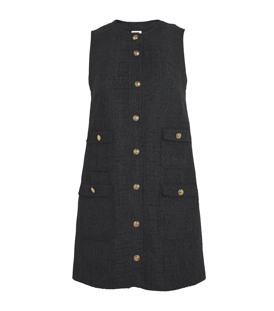 Tweed Mini Shift Dress