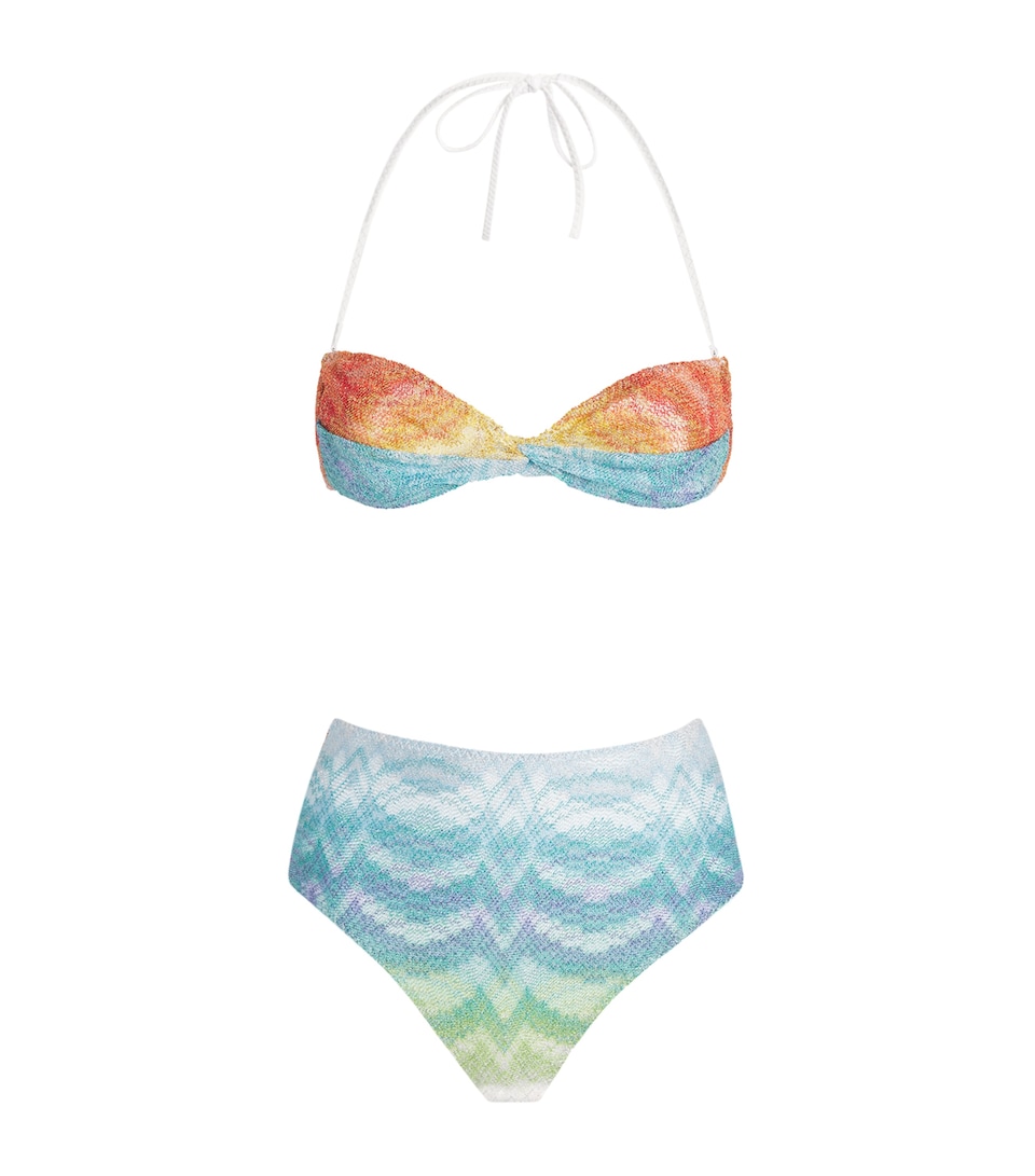 Zigzag Halterneck Bikini
