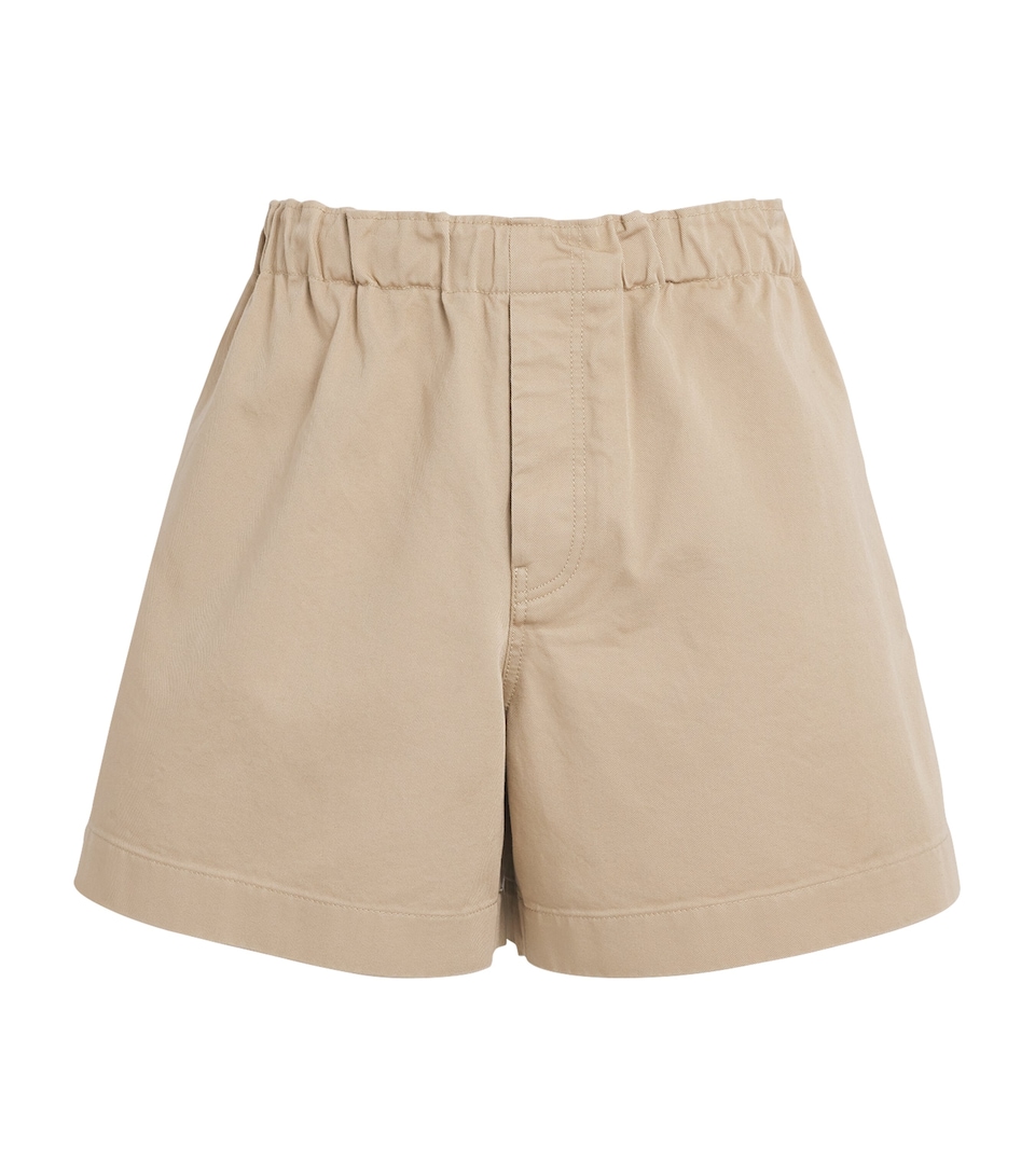 Cotton Drawstring Shorts