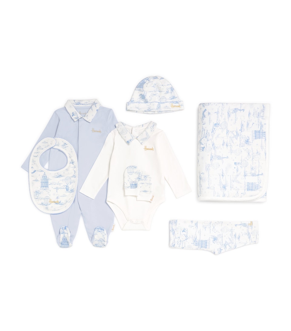 Cotton Jersey Balloon Baby Gift Set (0-18 Months)