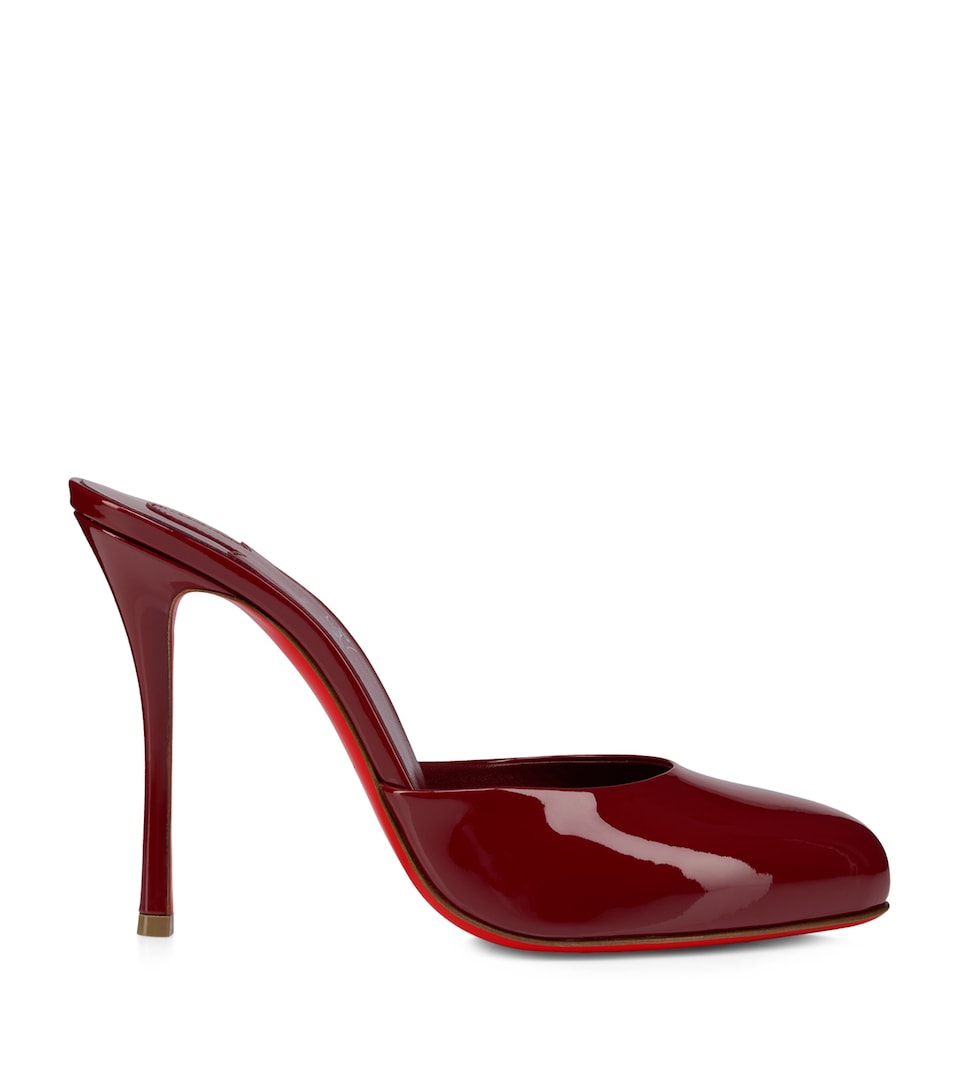 Christian Louboutin Dolly Mule 100 Patent Mules
