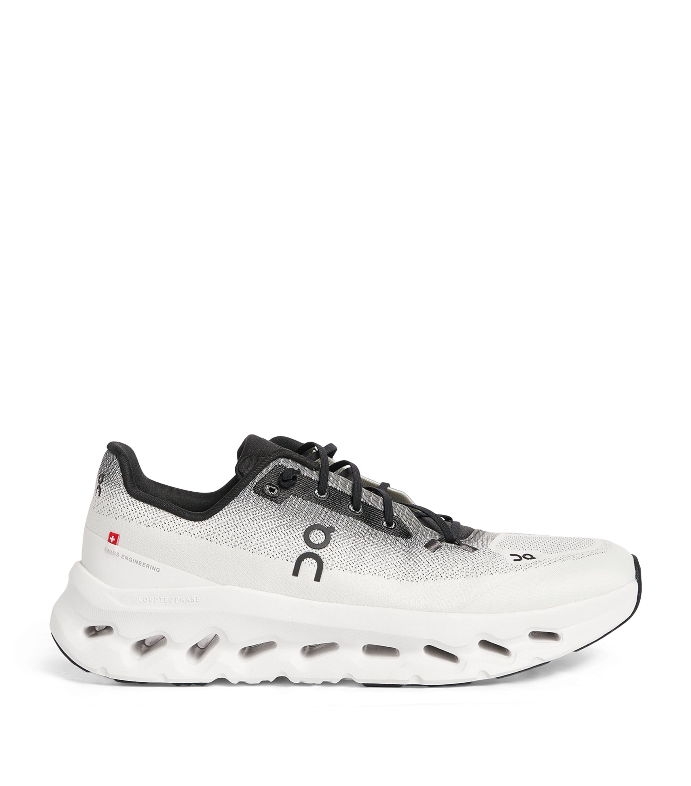 On Mens Cloudtilt Trainers Black | Ivory
