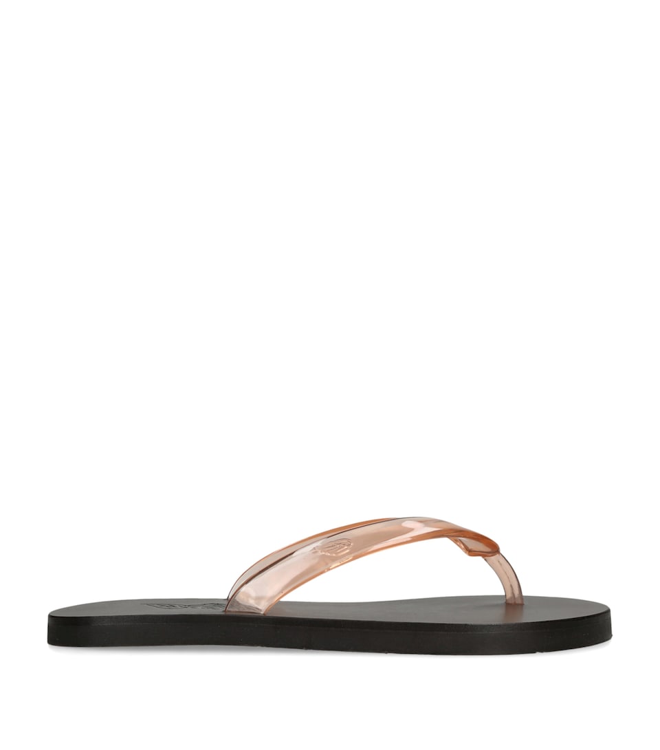 Ancient Greek Sandals Jelly Saionara Flip Flops Pale Pink