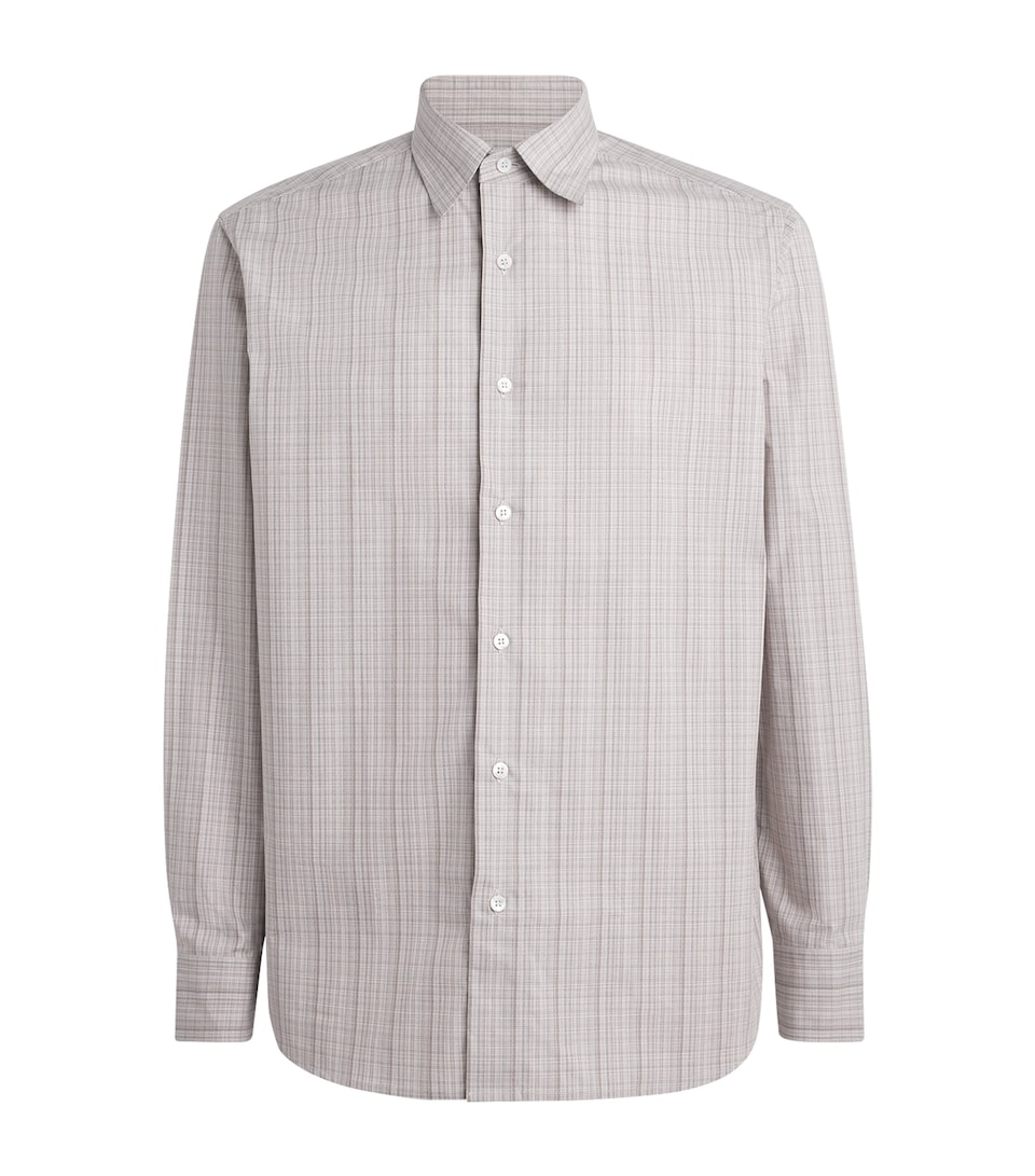 Cotton Check Shirt
