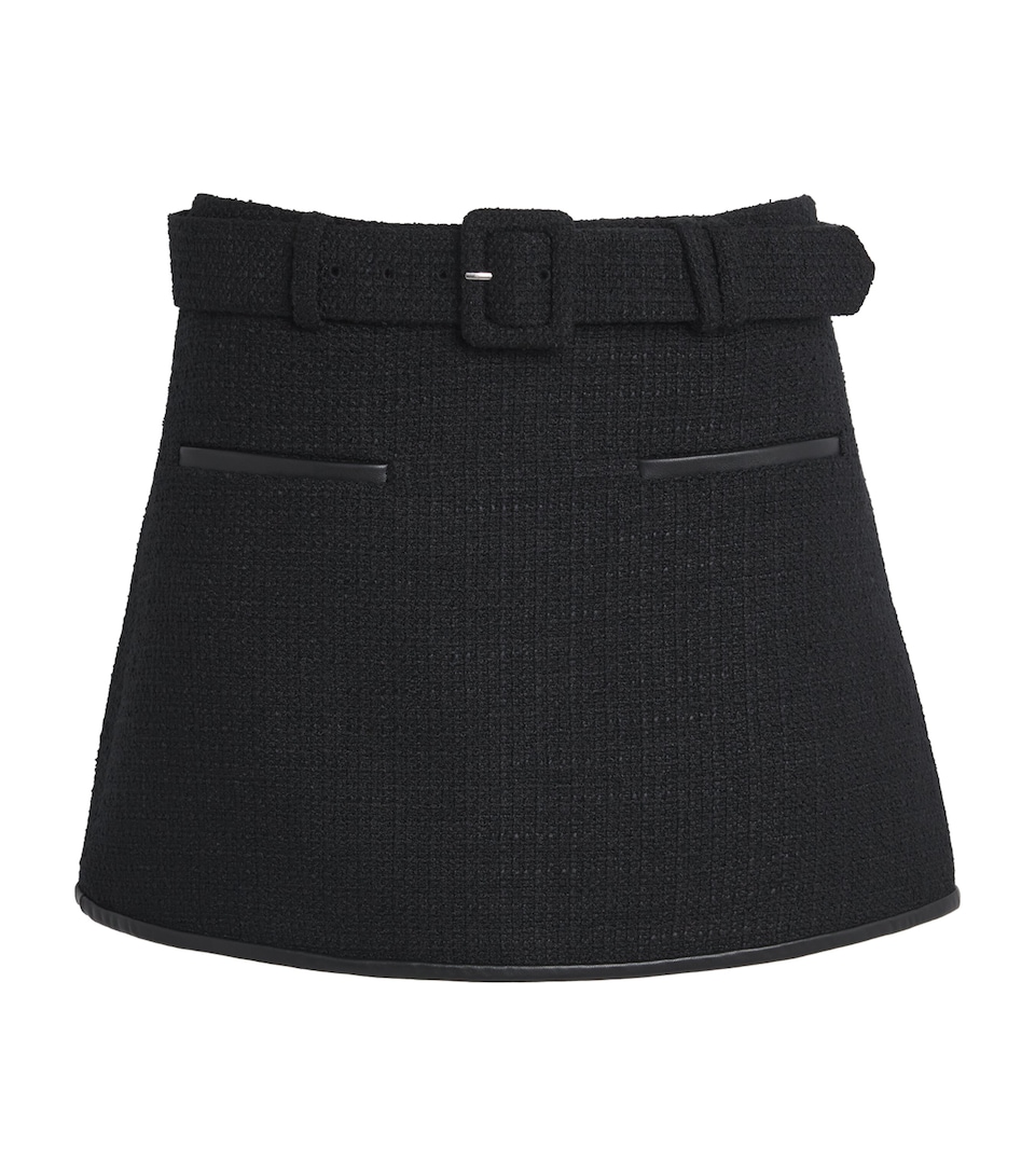 Bouclé Mini Skirt