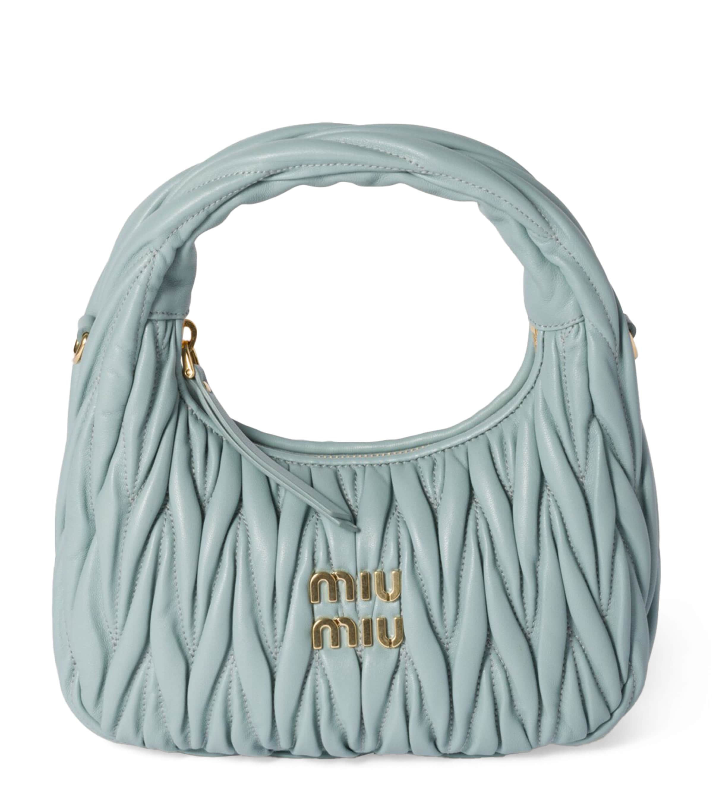 Matelassé Leather Wander Top-Handle Bag